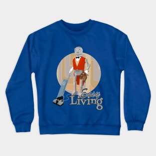 Horizons Robot Butler: Easy Living Crewneck Sweatshirt